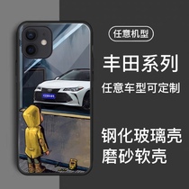 Toyota mobile phone case Camry is suitable for Apple xs11 car 12pro Hanlan Darong put Corolla