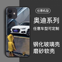 Children's Window Watch Car a6l Audi A4L Mobile Phone Case q5 Suitable for Apple 12xr13pro11promax