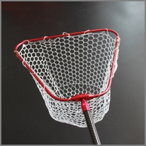 RTI new silicone copy net foldable aluminum alloy copy net head Carbon copy net rod does not hook Luya sports copy net