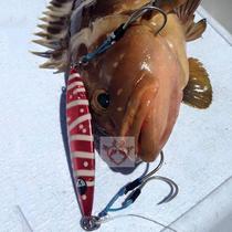 Taiwan Genesis JIGNESIS Candy Slow Shake Iron Plate Bait Lead Fish False Bait 60-360g Luminous Bait Luya Bait