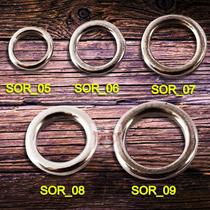 Taiwan JIGNESIS solid ring no melting point steel ring fishing accessories fishing supplies sea fishing accessories