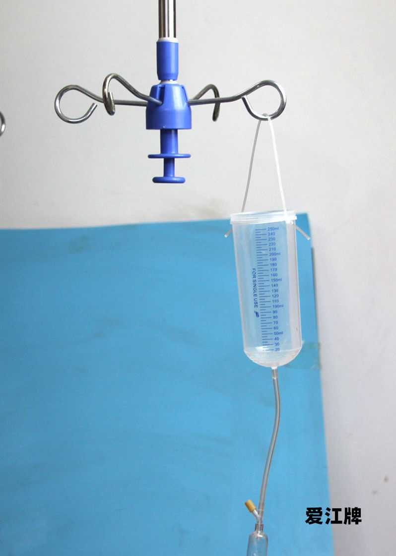 医院输液杆不锈钢吊杆输液架移动输液杆轨道门诊点滴杆u型轨道