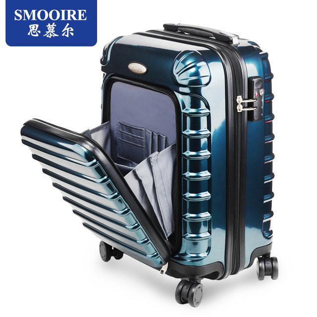 Si Muer pc business travel luggage trolley suitcase caster female computer board chassis 20 inch 24-inch men Si Muer pc business travel luggage trolley suitcase caster female computer board chassis 20 inch 24-inch men