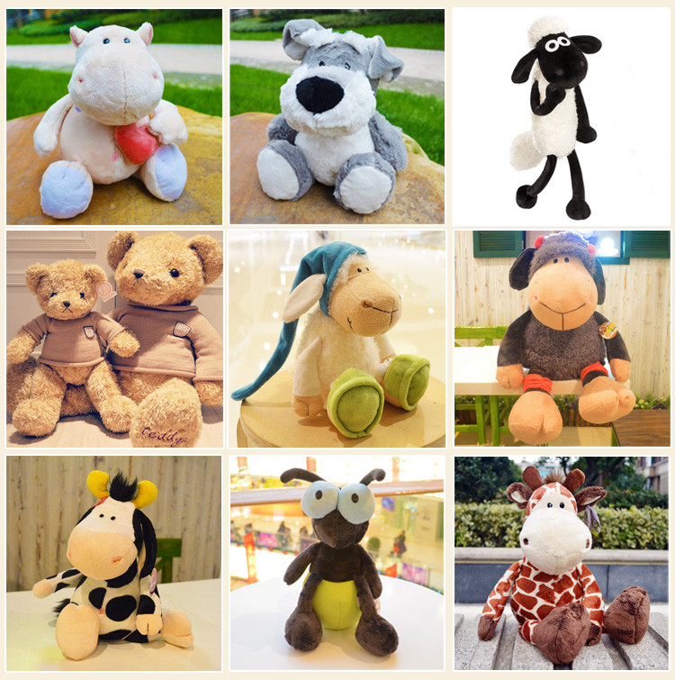 德国nici 公仔 可爱大号披着羊皮的狼 毛绒玩具 生日礼物 女生_7折