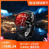 diesel dz4318 cool red polarized timing Big Dial mens watch dz4323