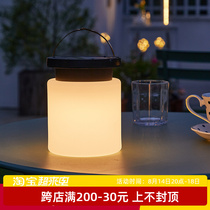 Solar courtyard lightsHome decorated lampoutoutWaterproof camping tent hanging lamp camping atmosphere night light