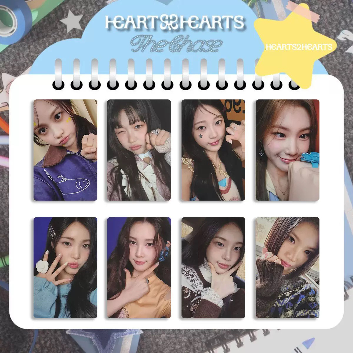 hearts2hearts h2h kms v1 特典 トレカ 16枚セツト hearts2hearts h2h トレカ QQMUSIC ユハ yuha - メルカリ