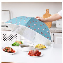 饭菜罩子盖菜罩可折叠餐桌罩食物防蝇剩菜剩饭罩神器家用时尚菜伞价格比较