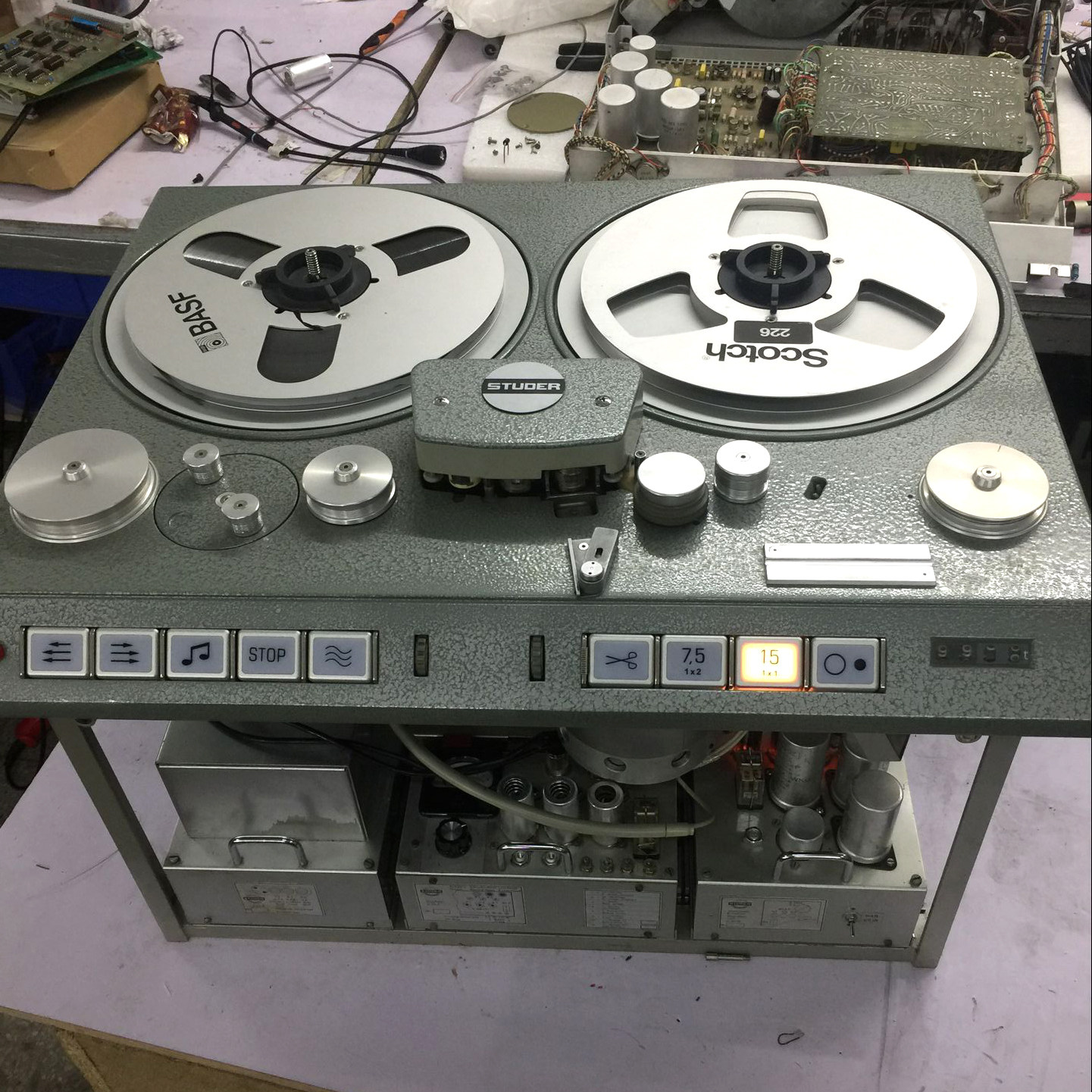 studer b67 开盘机,开盘机整机销售大量进口磁带,开盘机维
