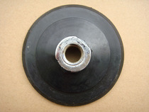 Baima 3 inch 75mm water mill chassis brushed tray magic buckle flocking polishing Disc grinding base