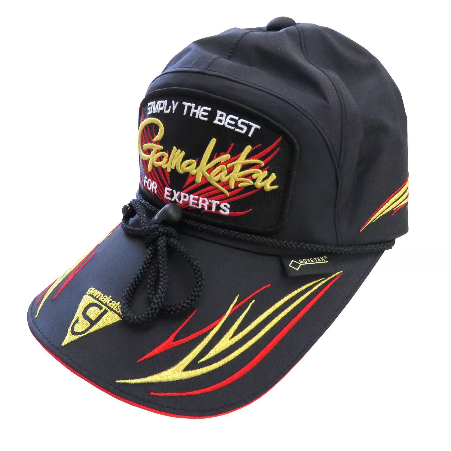 日本代购直邮 gamakatsu伽马卡兹 17款 gm-9807 防水钓鱼帽_7折现价