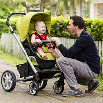Joie Qiaoeryi baby Carlome lightweight folding high landscape two-way cart can sit and lie 0 to 3 years old