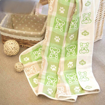 3koalas baby stroller cover blanket organic cotton six layers of gauze Color Cotton Four Seasons air conditioning blanket soft and comfortable