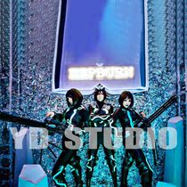 Night TVs handsome future cold light LED conjoined cortex gogo acting out of the womens bar nightclub Out of service