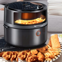 Jiuyang Air Fryer Household Multifunction Timing Transparent Visible Hot Wind Without Oil Friar Machine Large Capacity 5
