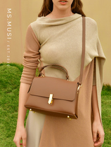 Miss Twilight bag 2021 New Tide niche design leather Hand bag fashion wild ins shoulder bag women