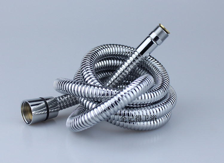 抽拉式厨房水龙头软管 伸缩面盆龙头配件1.5/2m 伸缩龙头管拉伸管