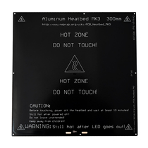 3d printer heating plate MK3 aluminium base plate hot bed 300mmPCB MK2A large number heating plate not teething direct