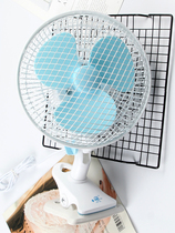 Dormitory rotary household with plug fan clip electric plug with clip clip clip can clip small dormitory fan