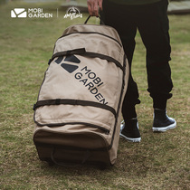 Shepherd flute camel bag storage bag large-capacity outdoor self-driving travel luggage bag equipped with tugboat bag moving canvas bag