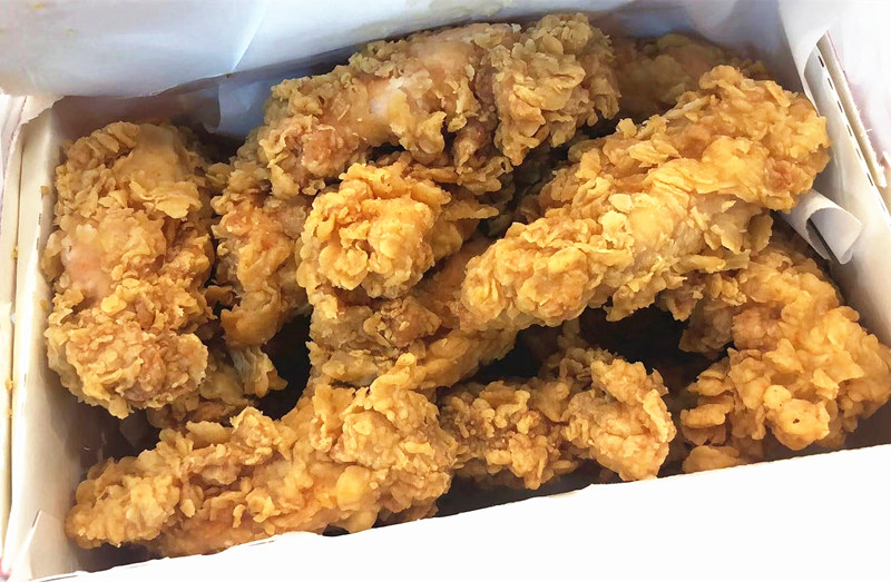 圣农脆皮炸鸡a伴翅非翅中香辣炸鸡翅热辣香骨鸡半成品