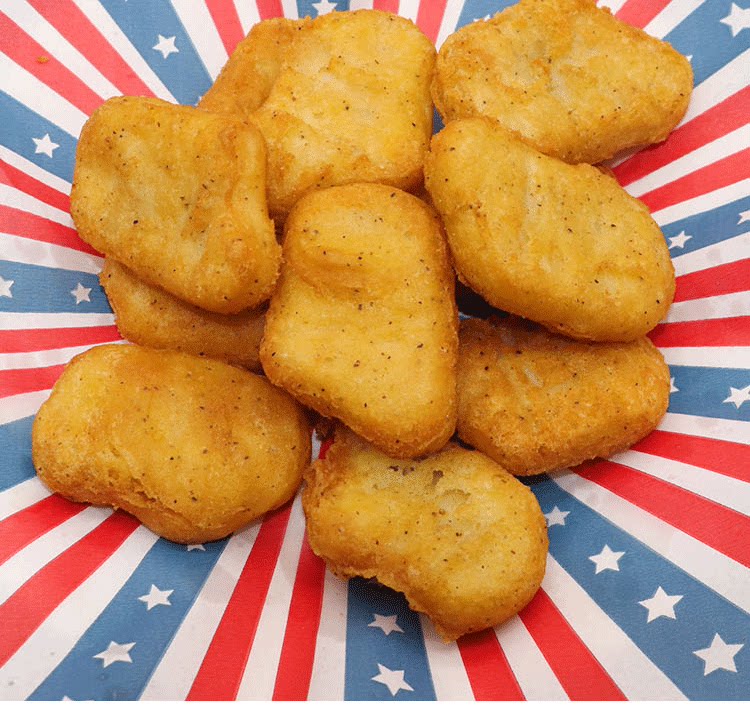 正大黑椒上校鸡块冷冻半成品油炸小吃炸鸡块鸡米花黑椒鸡块1kg/袋