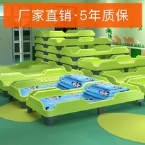 Kindergarten special bed Plastic nap sheets Human injection bed Stacking bed Toddler bed Baby crib Early education trusteeship