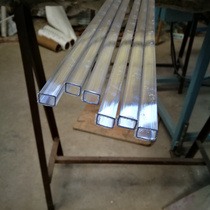 Customized processing of high transparent special-shaped plexiglass Rod acrylic tube special-shaped pc tube plexiglass tube cutting