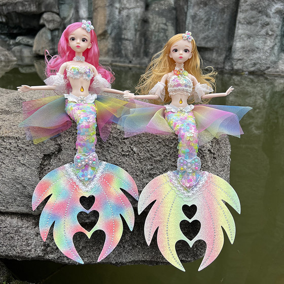 Mermaid Princess Doll Girl Toys Passing Family Children's Network Red Handmade Simulation Doll Birthday Gift Gift
Mermaid Princess Doll Girl Toys Passing Family Children's Network Red Handmade Simulation Doll Birthday Gift Gift