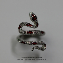 men's joint ring snake punk Male domineering finger rings