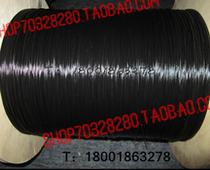 Plastic coated adhesive black nylon stainless steel wire rope plastic coated steel wire rope steel wire soft rope 1 0 pack 12mm