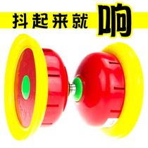 Double-headed diabolo monopoly full set of beginners students children adults the elderly five bearings with a ring a bell a fitness wind bamboo