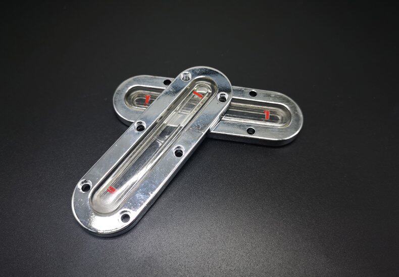 【圣马五金】带孔长型油标 长形油标 油位指示器 四孔 六孔液位计