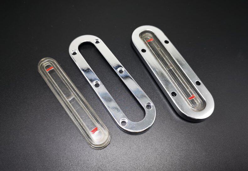 【圣马五金】带孔长型油标 长形油标 油位指示器 四孔 六孔液位计