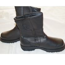 Cold-resistant cattle goods 02 winter flying leather boots pilot wool boots