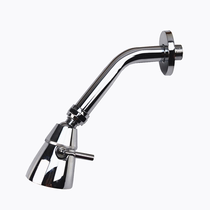 Total copper flower sprinkle with shower head Spray Head Guesthouse Bathroom water Water-saving Pressurization adjustment Bent Pipe Shower arm Entrance Wall Concealed