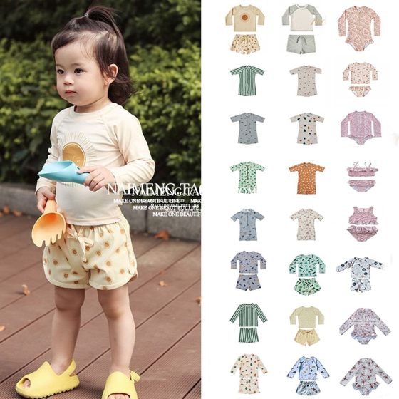 INS Boys Swimsuit Body Broken Flower Children's Long Sleeve Sunsuit Swimsuit Sweet Baby
INS Boys Swimsuit Body Broken Flower Children's Long Sleeve Sunsuit Swimsuit Sweet Baby