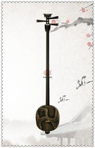 Big leaf red sandalwood traditional three-string Guangning instrument Xiao Jiansheng design Zhao Chengwei production