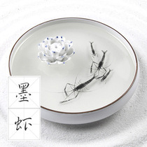 3d resin Goldfish three-dimensional resin painting East travel note ink shrimp creative home furnishings wedding gift