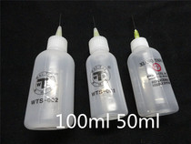 Point Gum Bottle 50ML 100ml Rosin Bottle Alcohol Bottle Small Gel Bottle Drop Glue Bottle Point Glue Pot With Needle