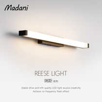 (McDanni) led mirror front lamp toilet bathroom wash table modern simple vanity mirror lamp mirror cabinet wall lamp