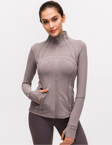 Autumn and winter stretch long sleeve yoga sports jacket womens July yoga