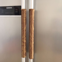 European-style refrigerator door handle protective cover armrest cover Handle cover pull gloves Fabric glass door handle gloves Anti-collision