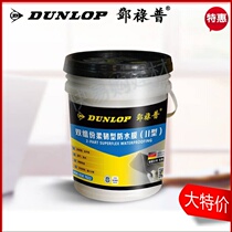 Dunlop two-component flexible waterproof membrane available kitchen bathroom balcony basement waterproof mortar paint