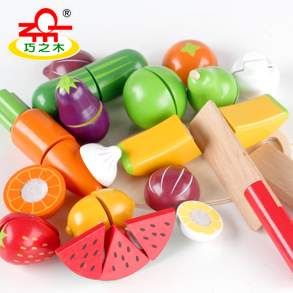 切切看儿童过家家切水果玩具男孩益智磁性木制女孩厨房玩具切切乐产品展示图5
