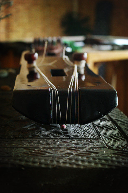 『李朝阳亲斫』梧桐木仲尼式丝弦古琴 精品古琴 名家古琴 收藏