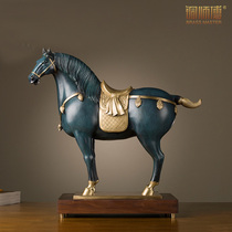 Copper Master All Copper Tang Dynasty Tang Dynasty Tang Dynasty One of the porch living room home accessories office feng shui rich ornaments large