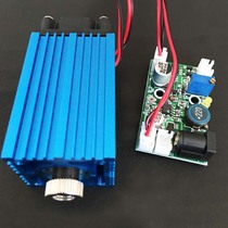 12V adjustable focus 445nm 2 3W Engraving machine Blue laser module 450nm 2300mW with protective glasses