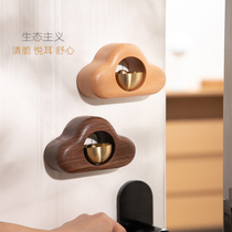 Wind Suzuki door hanging decorated with suction door style hand-in door Open door to remind doorbell Bell Bell Bell Bell Bronze Gift Gijo