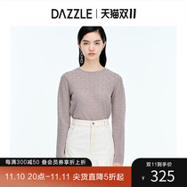 Dazzle Vintage Classic Fit Bottoming Pullover Sweater 2C1E4171X